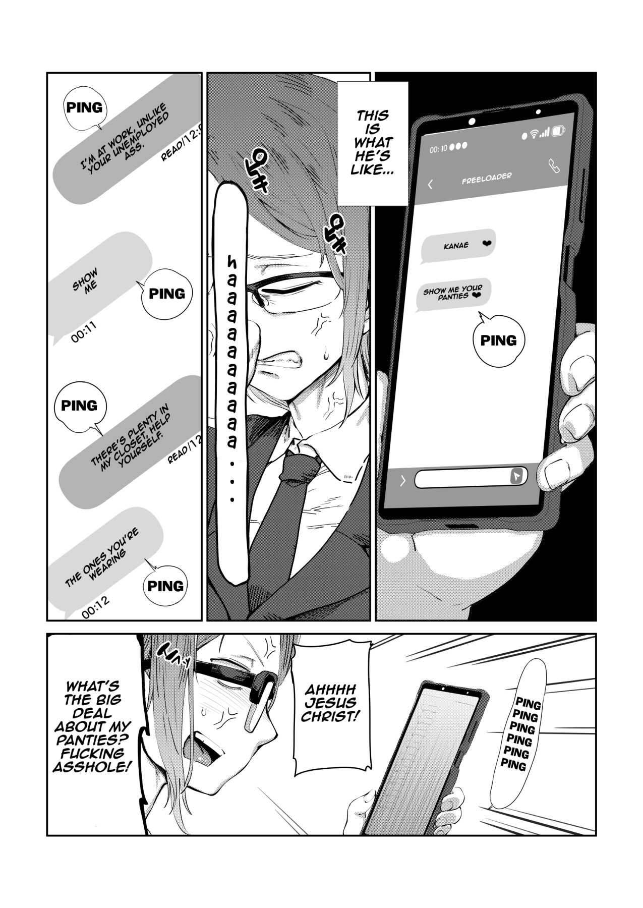 Hentai Manga Comic-Tired office lady vs. a gigolo-Read-4